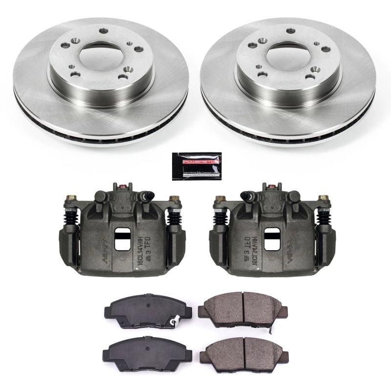Power Stop 11-15 Honda CR-Z Autospecialty Kit w/ Calipers - Front