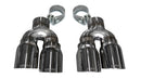 Corsa 16-18 Cadillac ATS 3.6T 4in Inlet / 4in Outlet Twin Polished Tip Kit (For Corsa Exhaust Only)