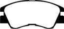 EBC 88-91 Mitsubishi Montero 2.6 Greenstuff Front Brake Pads