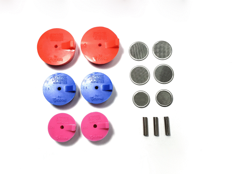 Ticon Silicone Purge Plugs (Turbo Manifold Kit) - Tig Aesthetics