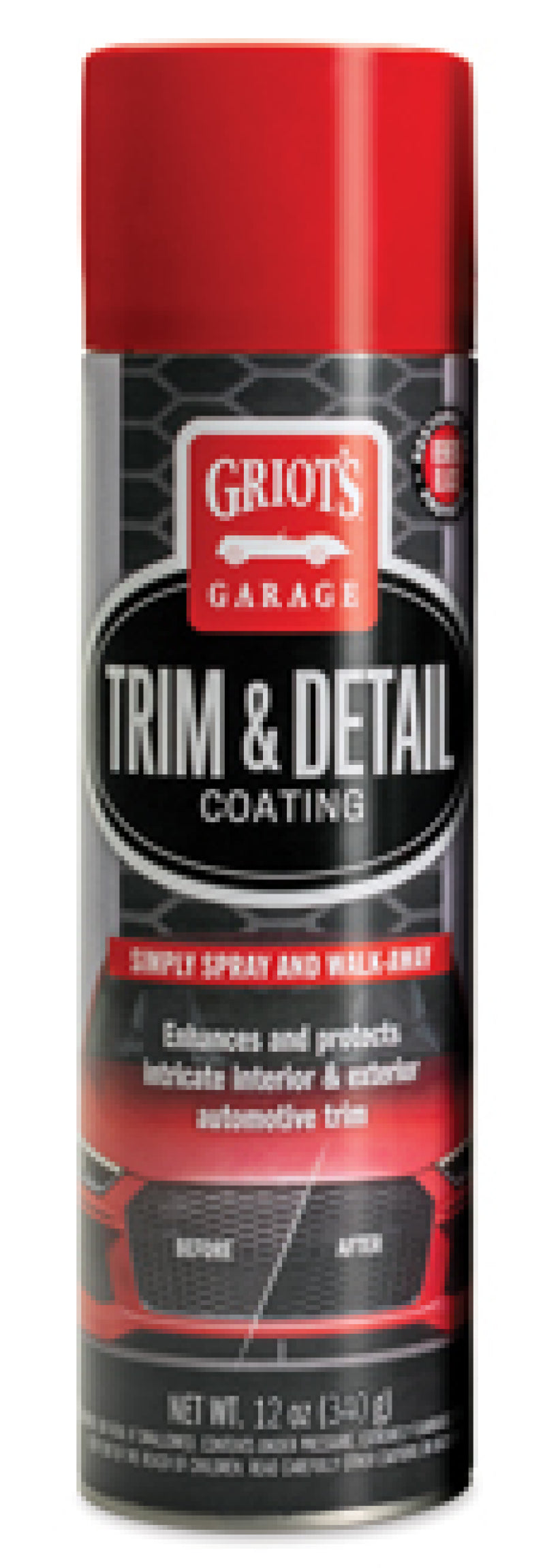 Griots Garage Trim & Detail Aerosol - 12oz - Case of 12