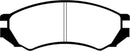 EBC 91-93 Nissan NX 2.0 (ABS) Greenstuff Front Brake Pads