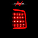 ANZO 2009-2018 Dodge Ram 1500 LED Taillight Plank Style Black w/Smoke Lens