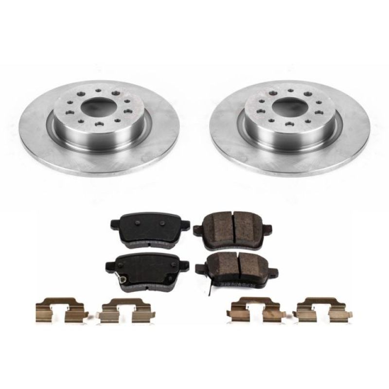 Power Stop 14-19 Fiat 500L Rear Autospecialty Brake Kit