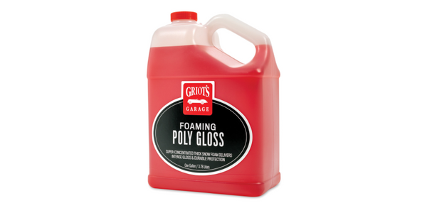 Griots Garage FOAMING POLY GLOSS - 1 Gallon - Case of 4