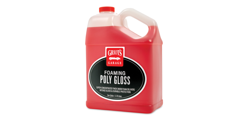 Griots Garage FOAMING POLY GLOSS - 1 Gallon - Case of 4