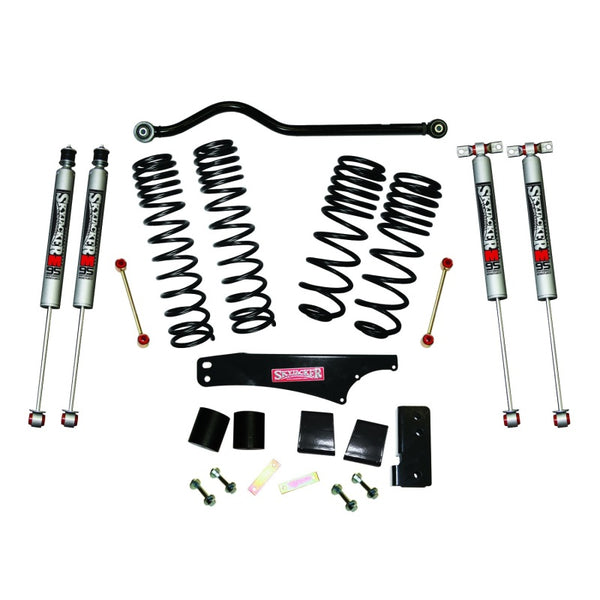 Skyjacker Long Travel 3.5in-4in Lift Kit w/M95 Monotube Shocks 07-18 Jeep Wrangler JK 4 Door 4WD