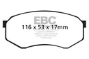 EBC 92-93 Toyota Pick-Up Extra Cab Ultimax2 Front Brake Pads