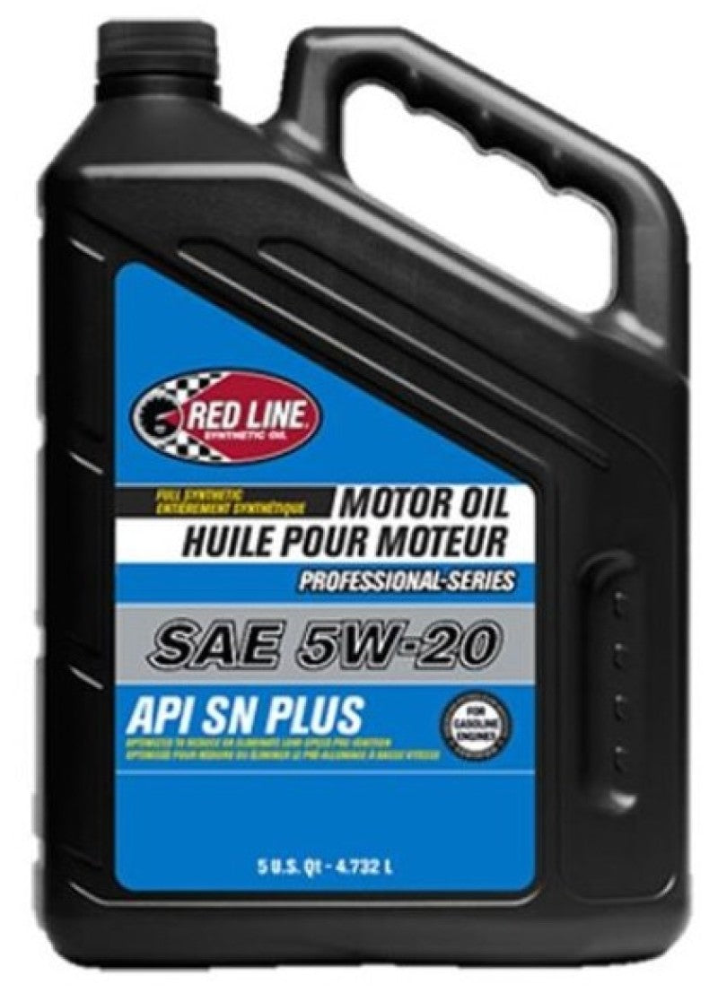 Red Line Pro-Series API SN+ 5W20 Motor Oil - 5 Quarts - Single