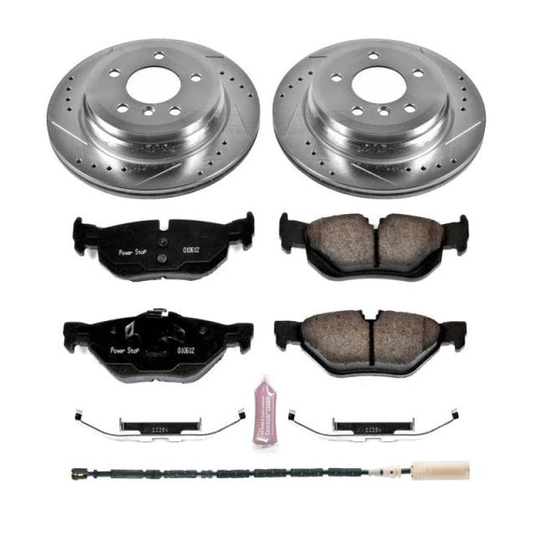 Power Stop 13-15 BMW X1 Rear Z23 Evolution Sport Brake Kit