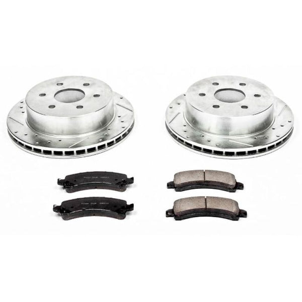 Power Stop 03-05 Chevrolet Express 2500 Rear Z23 Evolution Sport Brake Kit