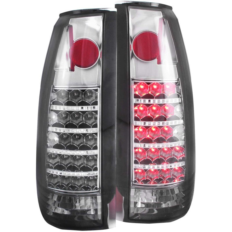 ANZO 1999-2000 Cadillac Escalade LED Taillights Smoke