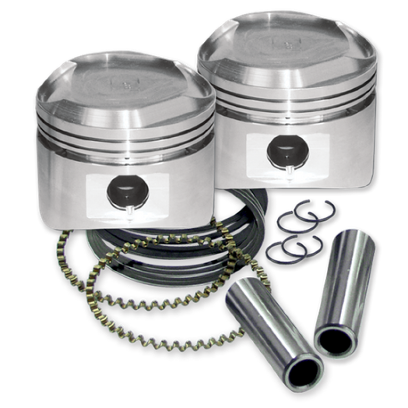 S&S Cycle 80in Piston Set +.010in