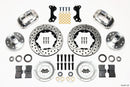 Wilwood Forged Dynalite Front Kit 11.00in Drilled-Polished WWE ProSpindle