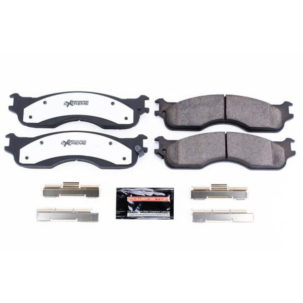 Power Stop 2004 Dodge Ram 1500 Front Z36 Truck & Tow Brake Pads w/Hardware