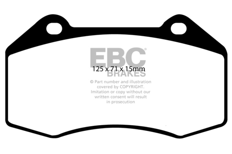 EBC 08-10 Chevrolet Cobalt SS Bluestuff Front Brake Pads