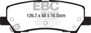 EBC brake Ultimax2 brake Pads