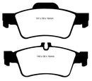 EBC 04-06 Mercedes-Benz CL500 5.0 Ultimax2 Rear Brake Pads