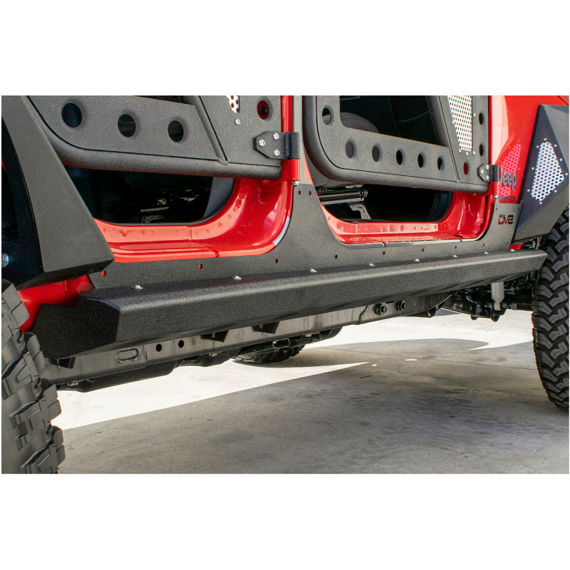 DV8 Offroad 2007-2018 Jeep Wrangler JK (2-door) Frame Mounted Sliders