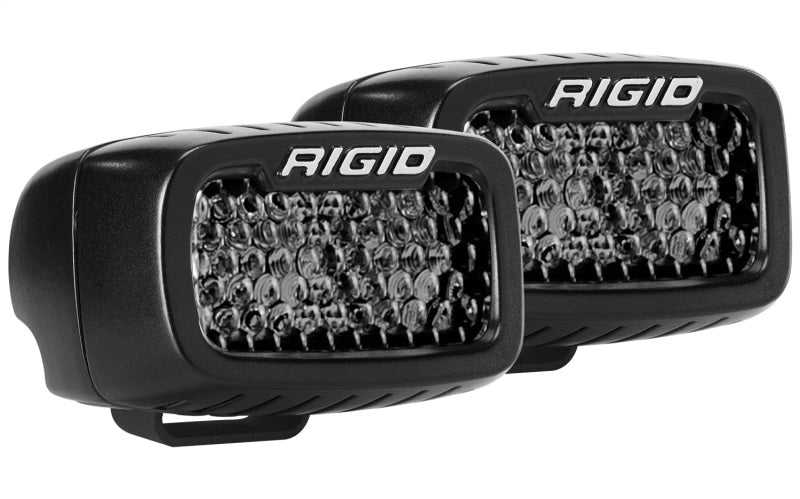 Rigid Industries SR-M Series PRO Midnight Edition - Spot - Diffpaired - Pair
