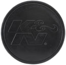 K&N Universal Rubber Filter-Round Tapered 4in Flange ID x 8in Base OD x 6.625in Top OD x 8in H