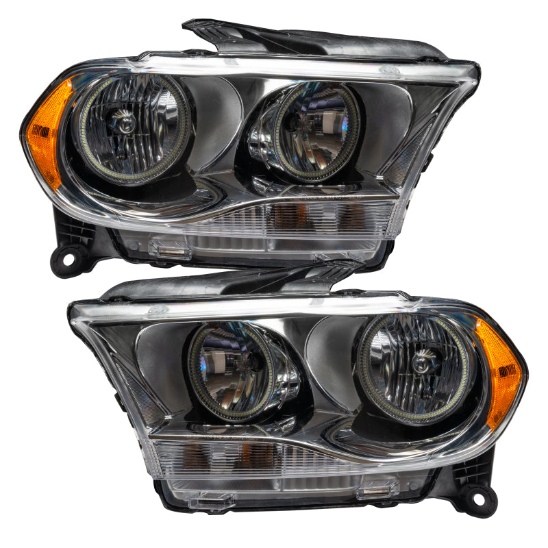 Oracle 11-13 Dodge Durango SMD HL Halogen - Chrome - ColorSHIFT w/ 2.0 Controller