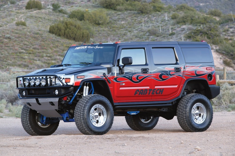 Fabtech 03-08 Hummer H2 4WD w/Rear Coil Springs 6in Perf. System w/Perf. Shocks