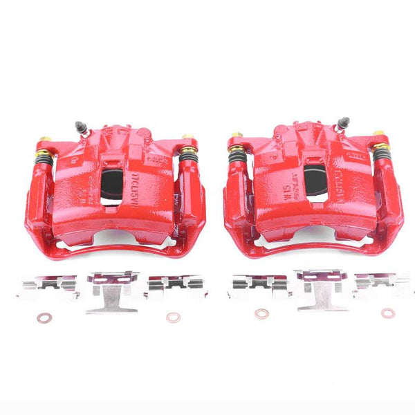 Power Stop 91-95 Acura Legend Rear Red Calipers - Pair