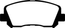 EBC 13+ Jeep Cherokee 2.4 Greenstuff Front Brake Pads