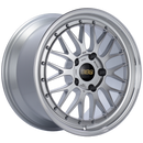 BBS LM 18x10 5x130 ET65 CB71.6 Diamond Silver Center Diamond Cut Lip Wheel
