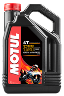 Motul 4L 7100 4-Stroke Engine Oil 10W40 4T - Case of 4