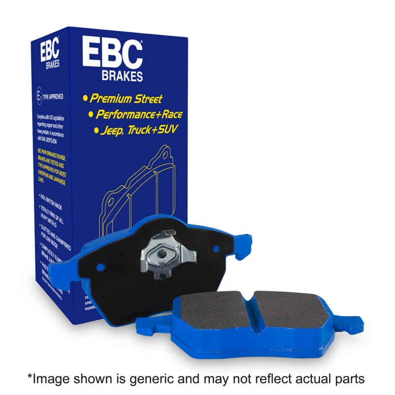 EBC 16-19 Mini Hardtop (F55) J.C Works 2.0T Bluestuff Front Brake Pads