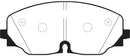 EBC 2017+ Volkswagen Atlas 2.0L Turbo Yellowstuff Front Brake Pads