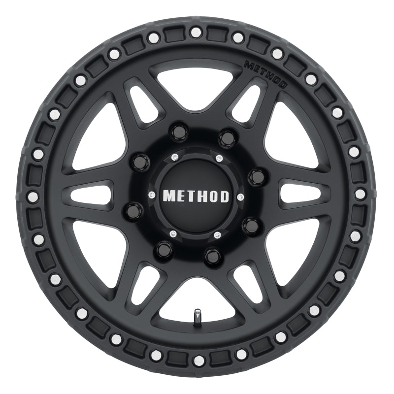 Method MR312 17x8.5 0mm Offset 8x170 130.81mm CB Matte Black Wheel