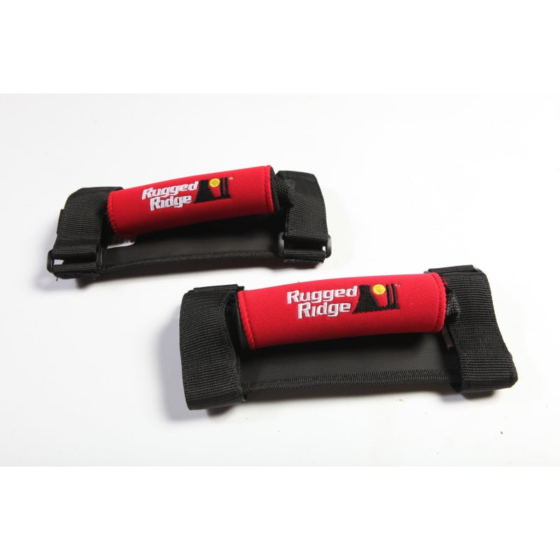 Rugged Ridge Neoprene Grab Handles Red 55-20 CJ/Jeep Wrangler /JT