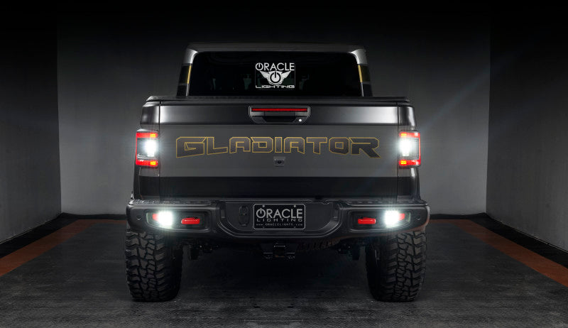 Oracle Rear Bumper LED Reverse Lights for Jeep Gladiator JT - 6000K