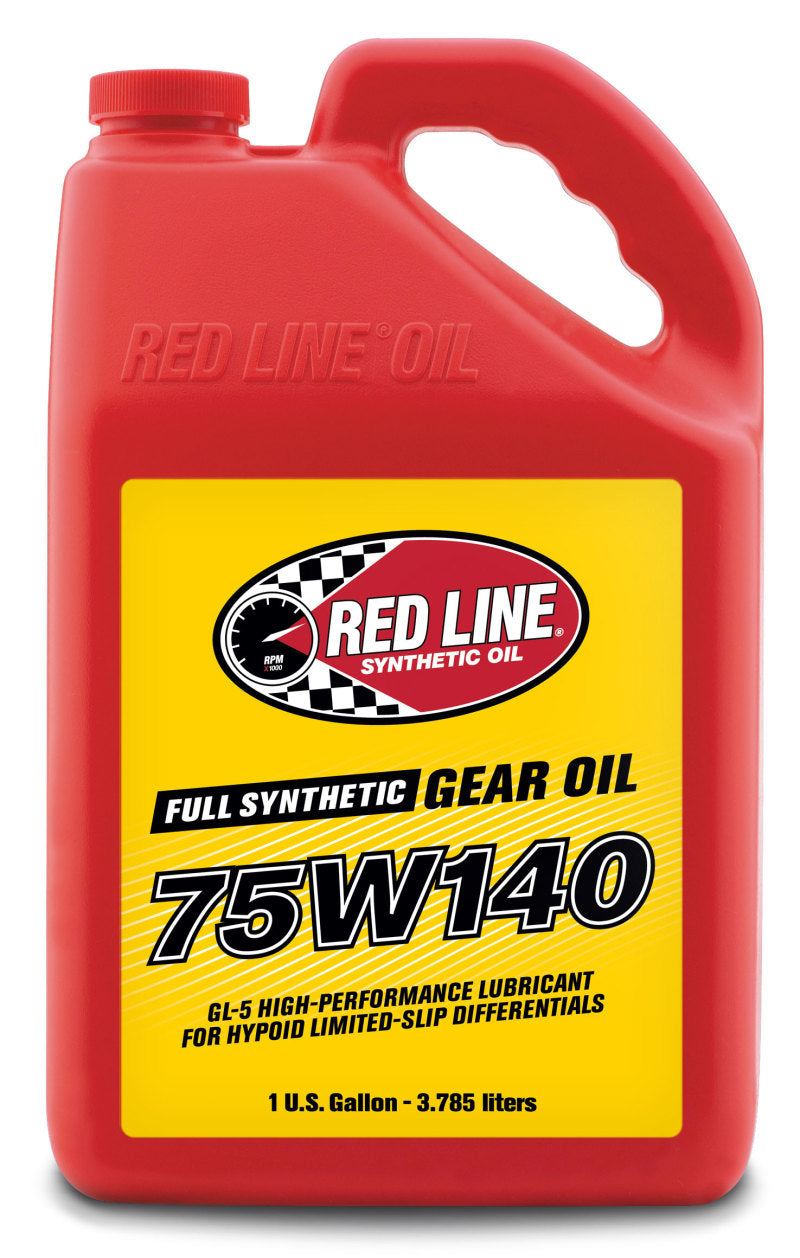 Red Line 75W140 GL-5 Gear Oil - Gallon - Case of 4