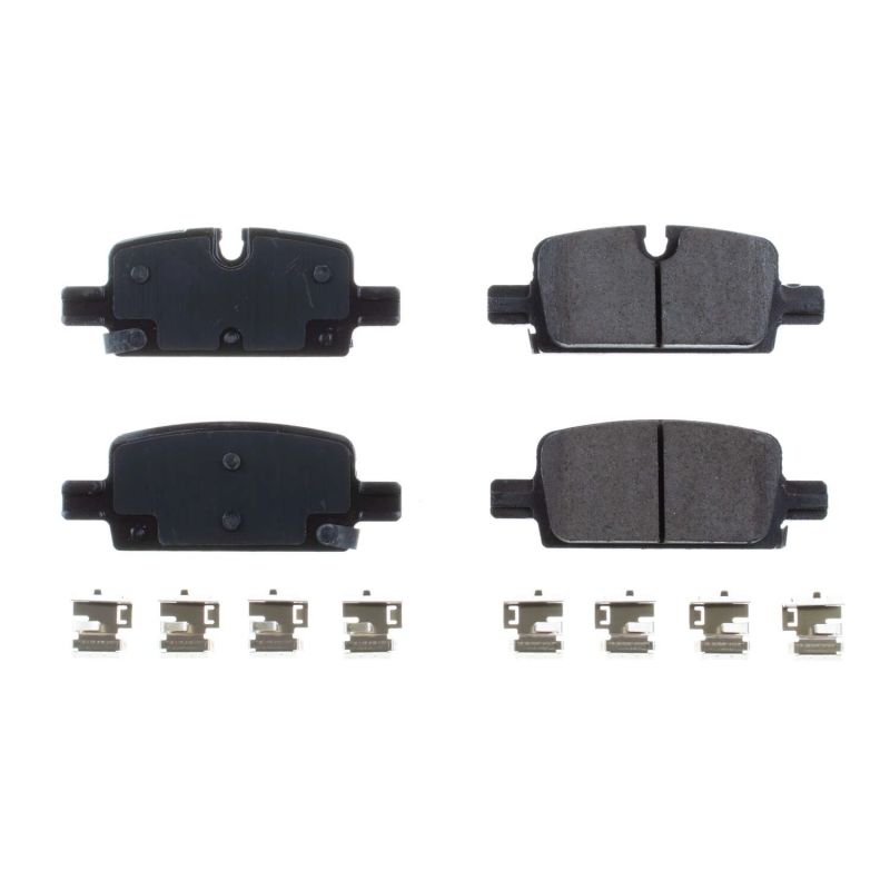 Power Stop 2019 Chevrolet Silverado 1500 Rear Z17 Evolution Ceramic Brake Pads w/Hardware