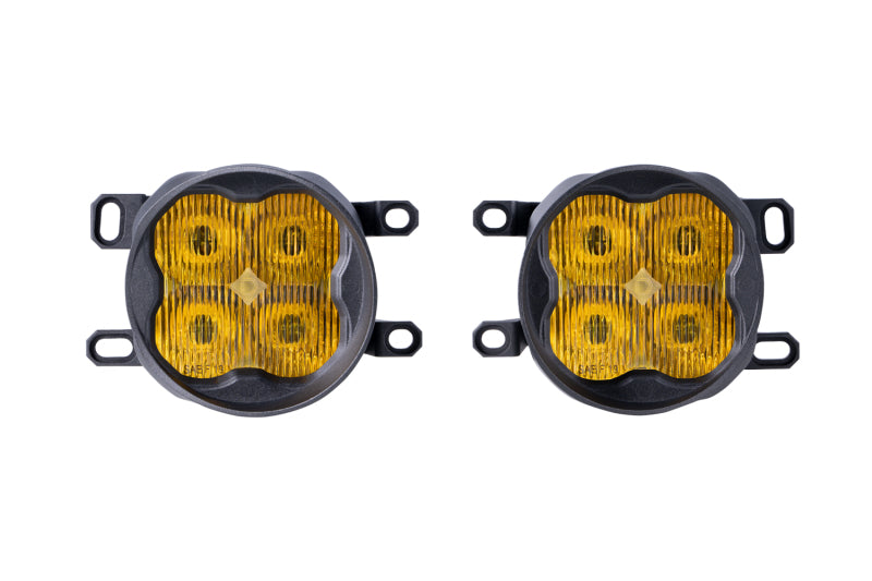 Diode Dynamics SS3 Type CGX LED Fog Light Kit Pro - Yellow SAE Fog