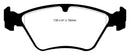 EBC 94-96 Saab 900 2.0 Turbo Yellowstuff Front Brake Pads