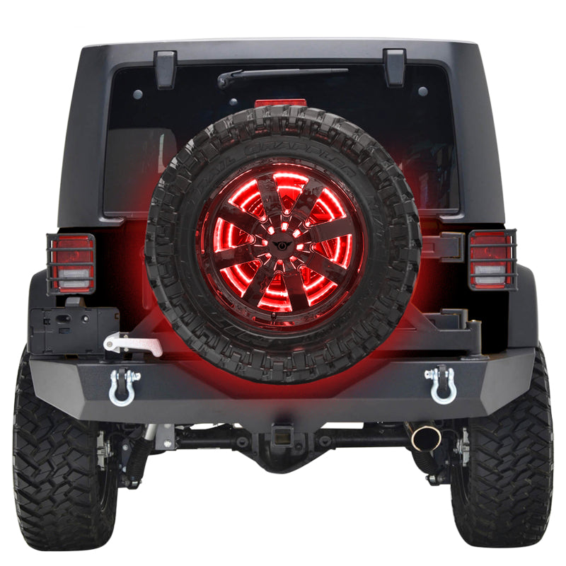 Oracle LED Illuminated Wheel Ring 3rd Brake Light - Red