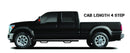 N-Fab Nerf Step 2017 Ford F-250/350 Super Duty SuperCab - Tex. Black - Cab Length - 3in