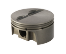 Mahle MS Piston Set SBC 384ci 4.04in Bore 3.75in Stk 6.125in Rod .927in Pin -4cc 11.3 CR Set of 8