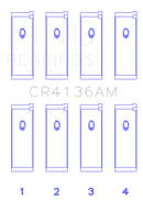 King 91-02 Nissan SR20DE L4 DOHC 16 Valves (Size STD) Rod Bearing Set