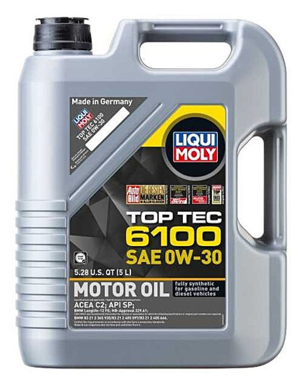 LIQUI MOLY 5L Top Tec 6100 Motor Oil 0W30