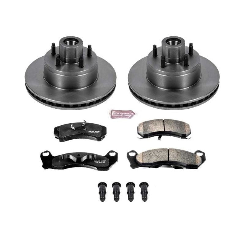 Power Stop 90-91 Ford LTD Crown Victoria Front Autospecialty Brake Kit