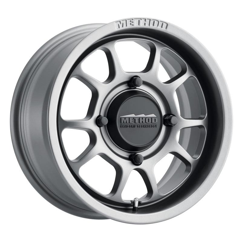 Method MR409 15x8 4+4/0mm Offset 4x136 106.25mm CB Steel Grey Wheel