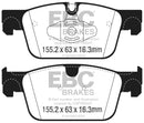 EBC 2017+ Volvo S90 2.0L Turbo Yellowstuff Front Brake Pads