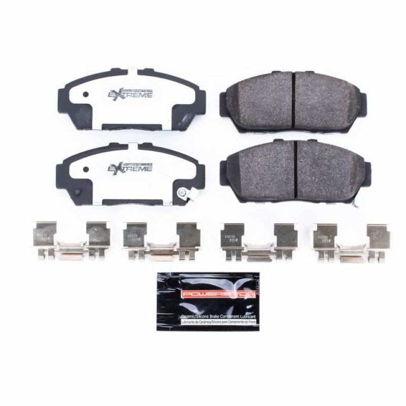 Power Stop 94-01 Acura Integra Front Z26 Extreme Street Brake Pads w/Hardware
