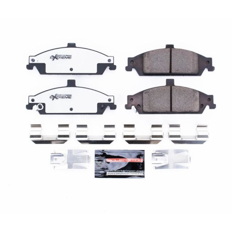 Power Stop 04-05 Chevrolet Classic Front Z26 Extreme Street Brake Pads w/Hardware